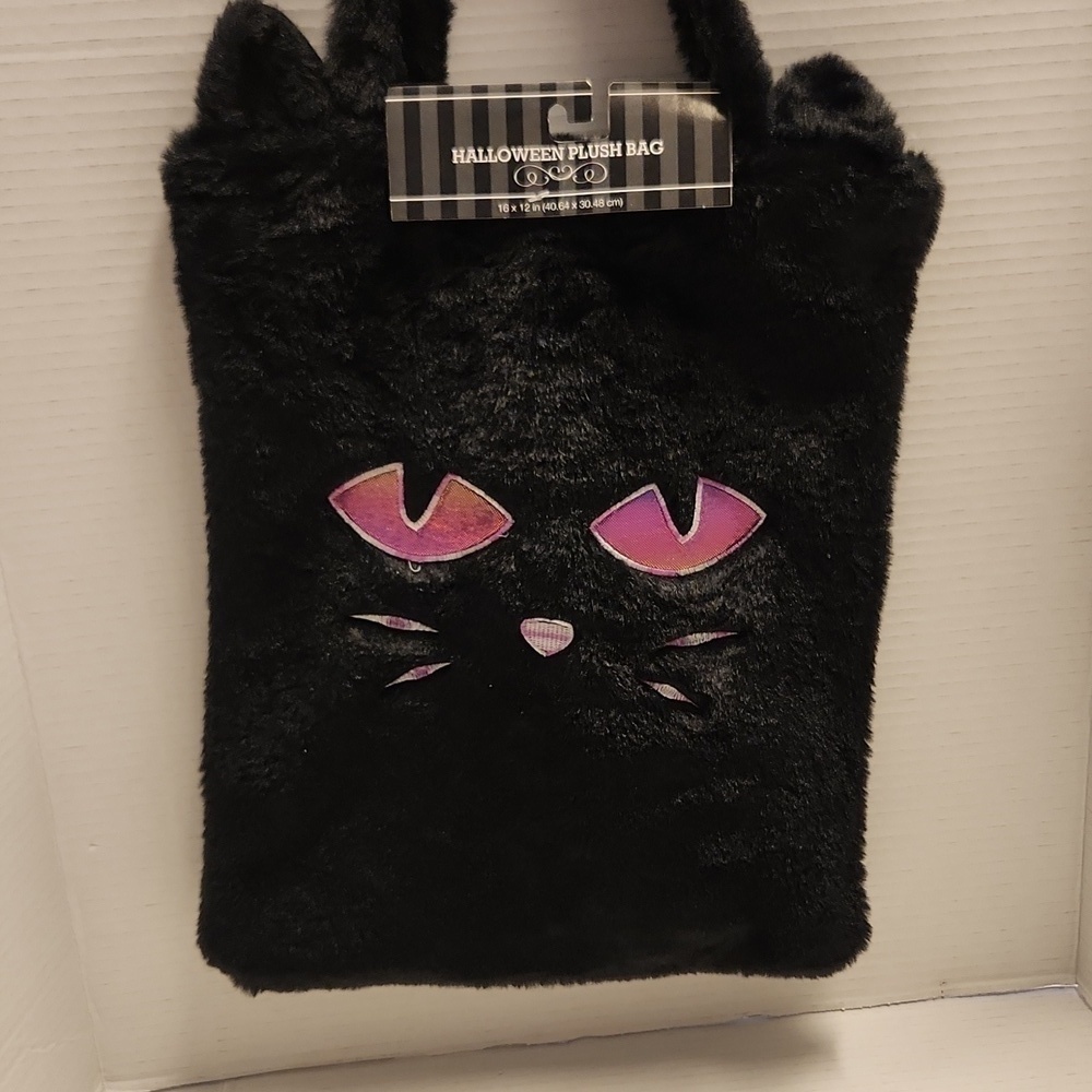 Black Cat Bag Halloween Purse